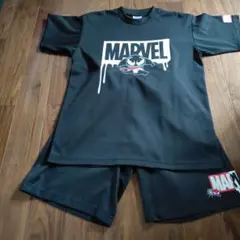 MARVEL バスケットボール ウェア 上下セット ブラック M