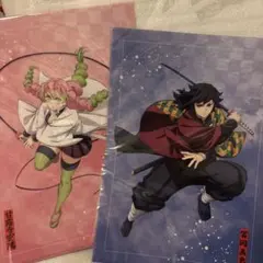 鬼滅の刃 アニプレックスオンラインくじ クリアファイル 4枚セット