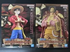 ワンピース DXF モンキー・D・ルフィ&ゴールド・ロジャー セット