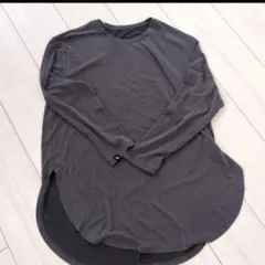 ゼクシィミックス　グレー長袖チュニックМサイズ