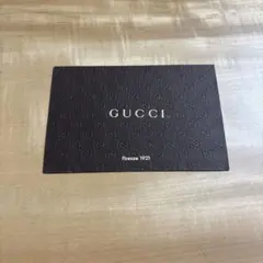 【ギフト】GUCCI グッチ メッセージ封筒
