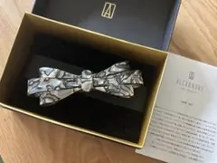 美品★アレクサンドルドゥパリ　リボンバレッタ　オパール