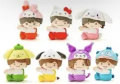 キョウマイ 様専用★最終値下げ★なにわ男子 サンリオコラボ クリップマスコット7