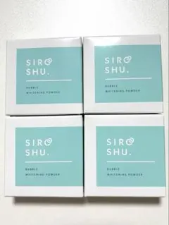 お得4箱まとめ　SIROSHU（シロッシュ） 歯磨き粉　【新品未使用】