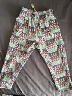 ジグザグパターン 長ズボン 100cm