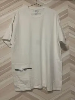 Amadana Music SHIPS コラボ 白Tシャツ ホワイト　ポケット付