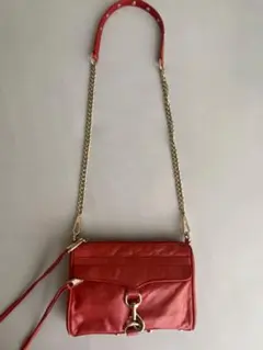 【SALE】　レベッカミンコフ　2wayショルダーバッグ　赤