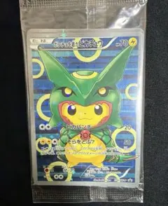 ポンチョを着たピカチュウ 2枚セット レックウザ　【未開封】