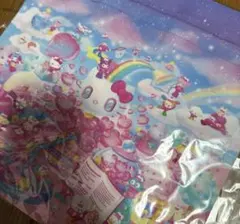 サンリオ 原宿 限定 ノベルティ 巾着 ポーチ 特典