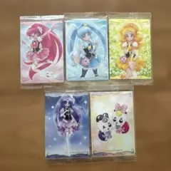 ハピネスチャージプリキュア　ウエハース　NO:7〜NO:11