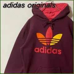adidas アディダスオリジナルス ビッグロゴ プルオーバーパーカー