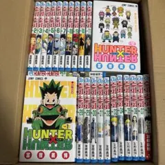 初版33冊！】 HUNTERxHUNTER 40冊セット【1～37巻】 - メルカリ