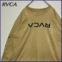 【ビッグロゴ】 RVCA ルーカ 長袖カットソー 古着 メンズ M