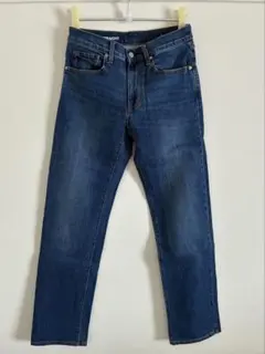 無印良品　デニムパンツ　レギュラーフィット ストレッチパンツ