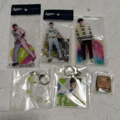 オリックス 山崎颯一郎 アクスタ キーホルダー 未開封新品 まとめ売り