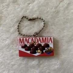 明治 シャカシャカチャーム2 マカダミア ガチャ　お菓子ミニチュア
