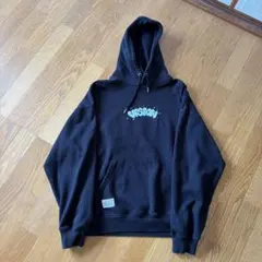 VISION STREET WEAR パーカー ブラック - メルカリ