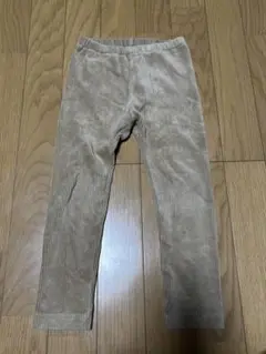 ベージュ レギンス 100cm ユニクロBABY