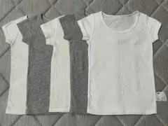 ユニクロ　コットンフライスインナーT　半袖　90㎝　5枚　セット