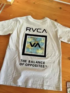 ★RVCA★Tシャツ160cm ベージュ バックプリントがオシャレでカッコいい‼︎