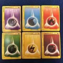 ポケモンカード 基本エネルギー eカード 6枚 まとめ