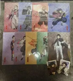 鬼滅の刃　アニプレックスオンラインくじ　クリアファイル９点　ブロマイド義勇しのぶ