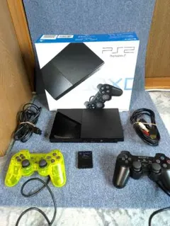 プレイステーション2 SCPH90000 チャコールブラック ゲームソフト