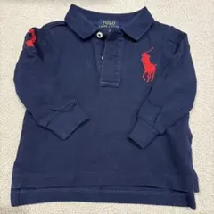 Polo Ralph Lauren ネイビー ポロシャツ 12M