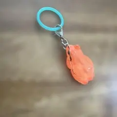 めじるしアクセサリー クリアカラー ガチャ オレンジ カエル