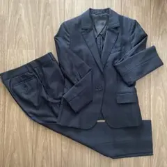 ザスーツカンパニー パンツスーツ REDA ウール100 ネイビー 38