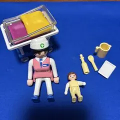 プレイモービル3979 病院 看護師 赤ちゃん 廃盤　playmobil ドイツのサムネイル