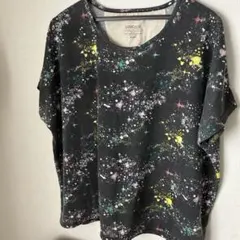 BARNDOR 宇宙柄 半袖Tシャツ