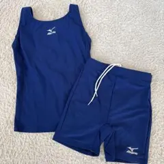 Mizuno ネイビー スポーツ用水着 S