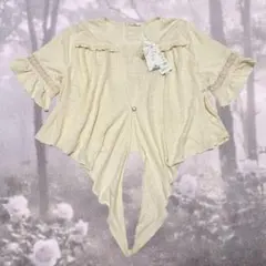 【お値下げ】fairygrunge フリル カーディガン 森ガール レース