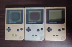 【ジャンク】ゲームボーイライト 本体 3台セット