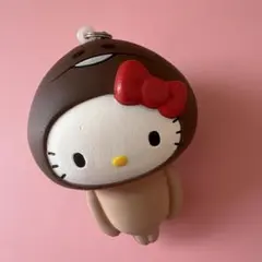 おさわり探偵　なめこ栽培キット ハローキティ コラボ マスコット ストラップ