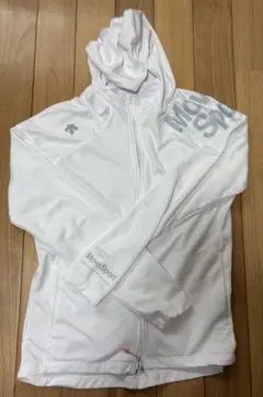 DESCENTE Move Sport ジップアップパーカー ホワイトのサムネイル