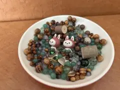 木製のビーズセット