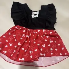 ミニーマウス フリル付き水着