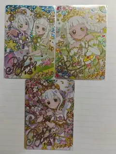 ひみつのアイプリ リング4弾 サイン リング つむぎ 3枚セット