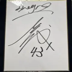 2026年最新】中日ドラゴンズ サイン色紙の人気アイテム - メルカリ