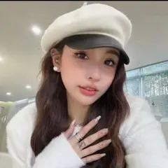 大人気　韓国風秋冬ウールベレー帽 キャスケット・ハンチング 可愛い帽子