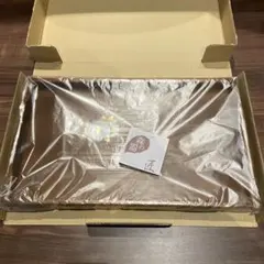 森の器 匠 長手盆 木製トレー 木製漆器　天然木　お盆　花柄　昭和レトロ　新品