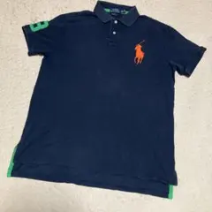 ラルフローレン ポロシャツ ビックポニー ネイビー XL