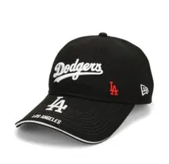 【㊗️大特価】ニューエラキャップ☆MLB 開幕戦 東京 Dodgersロゴ☆黒