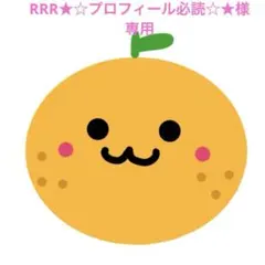 RRR★☆プロフィール必読☆★様専用ページ