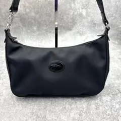 Longchamp Nylon One Shoulder Bag Black