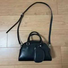 LOWRYS FARM 2WAY 미니 보스턴백 숄더백 블랙