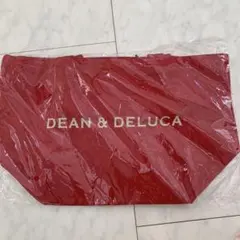 DEAN & DELUCA レッド トートバッグ