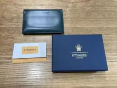 【新品・未使用】定価36,300円　エッティンガー　名刺入れ　ネイビー 楽天市場】エントリー最大19倍！【名入れ可有料】 ETTINGER